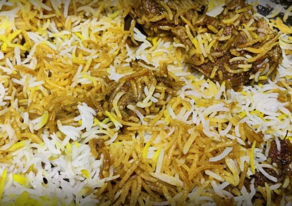 Deegi Beef Biryani